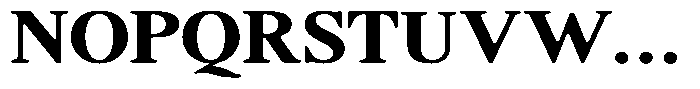 Shequan Soft Bold Font UPPERCASE