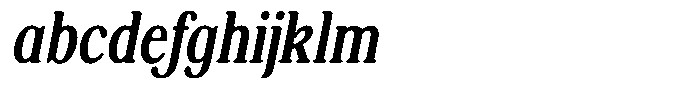 Shequan Soft Condensed Italic FONT