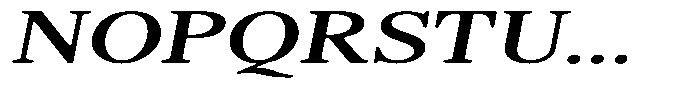 Shequan Soft Expanded Italic Font UPPERCASE