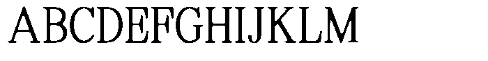 Shequan Soft Extra Light Condensed Font UPPERCASE
