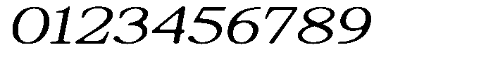 Shequan Soft Extra Light Exp Italic Font OTHER CHARS
