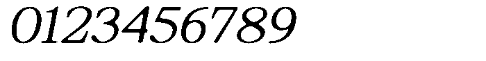 Shequan Soft Extra Light Italic Font OTHER CHARS
