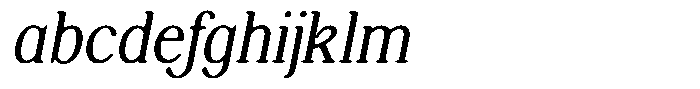 Shequan Soft Extra Light Sem Condensed Italic FONT