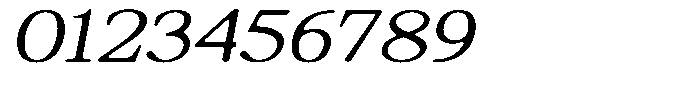 Shequan Soft Extra Light Sem Exp Italic Font OTHER CHARS