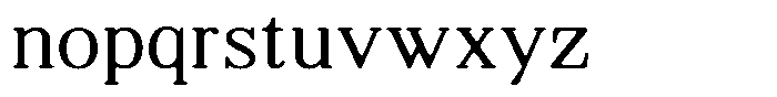 Shequan Soft Extra Light Font LOWERCASE