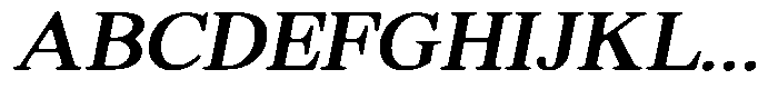 Shequan Soft Italic Font UPPERCASE