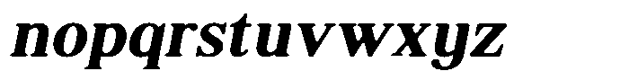 Shequan Soft Medium Italic Font LOWERCASE
