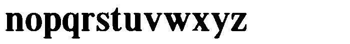 Shequan Soft Medium Sem Condensed Font LOWERCASE