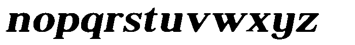 Shequan Soft Medium Sem Exp Italic Font LOWERCASE