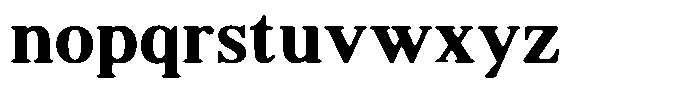 Shequan Soft Medium Font LOWERCASE