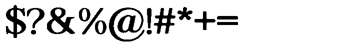 Shequan Soft Regular Font OTHER CHARS