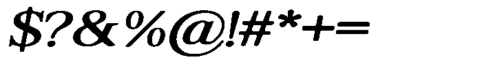 Shequan Soft Sem Exp Italic Font OTHER CHARS