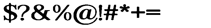 Shequan Soft Semi Expanded Font OTHER CHARS