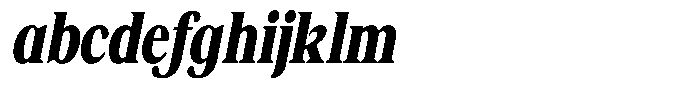 Shequan Soft Shequan Black Condensed Italic FONT