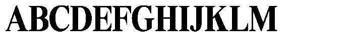 Shequan Soft Shequan Black Condensed Font UPPERCASE