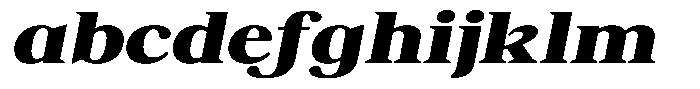 Shequan Soft Shequan Black Expanded Italic FONT