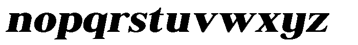 Shequan Soft Shequan Black Sem Exp Italic Font LOWERCASE