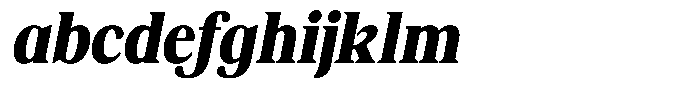 Shequan Soft Shequan Black Semi Condensed Italic FONT