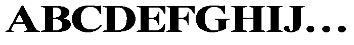 Shequan Soft Shequan Black Semi Expanded Font UPPERCASE