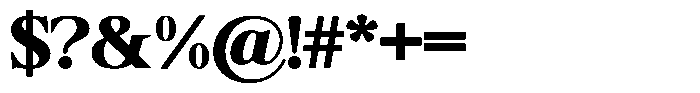 Shequan Soft Shequan Black Font OTHER CHARS
