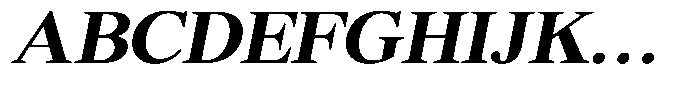 Shequan Soft Shequan Bold Italic Font UPPERCASE