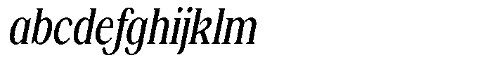 Shequan Soft Shequan Condensed Italic FONT