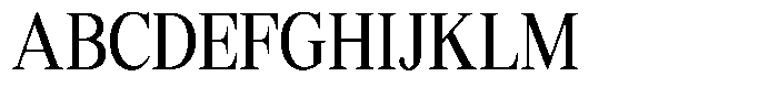 Shequan Soft Shequan Condensed Font UPPERCASE
