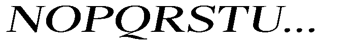 Shequan Soft Shequan Expanded Italic Font UPPERCASE