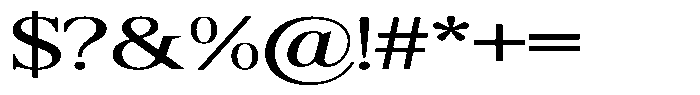 Shequan Soft Shequan Expanded Font OTHER CHARS