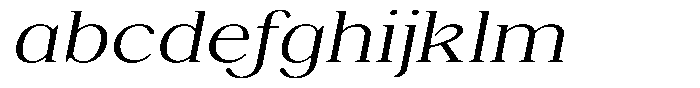 Shequan Soft Shequan Extra Light Exp Italic FONT