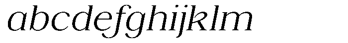 Shequan Soft Shequan Extra Light Sem Exp Italic FONT