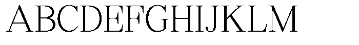Shequan Soft Shequan Extra Light Semi Condensed Font UPPERCASE