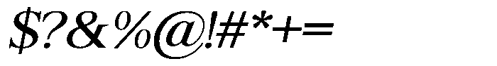 Shequan Soft Shequan Italic Font OTHER CHARS