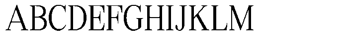 Shequan Soft Shequan Light Condensed Font UPPERCASE