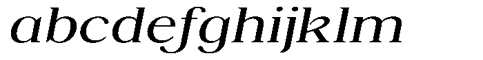 Shequan Soft Shequan Light Expanded Italic FONT