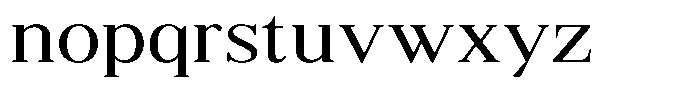 Shequan Soft Shequan Light Semi Expanded Font LOWERCASE
