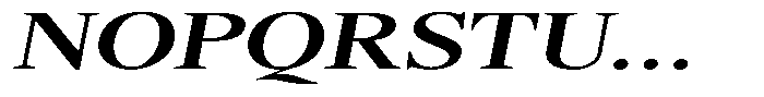 Shequan Soft Shequan Medium Expanded Italic Font UPPERCASE
