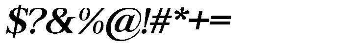 Shequan Soft Shequan Medium Italic Font OTHER CHARS