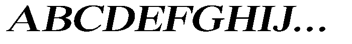 Shequan Soft Shequan Medium Sem Exp Italic Font UPPERCASE