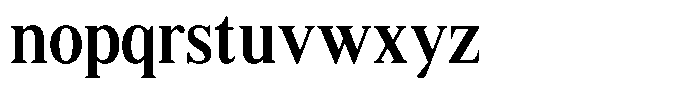 Shequan Soft Shequan Medium Semi Condensed Font LOWERCASE