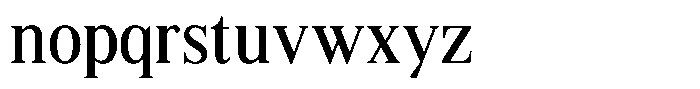 Shequan Soft Shequan Semi Condensed Font LOWERCASE