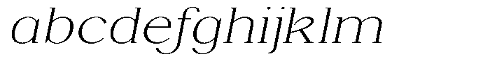 Shequan Soft Shequan Thin Expanded Italic FONT