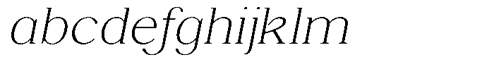 Shequan Soft Shequan Thin Sem Exp Italic FONT