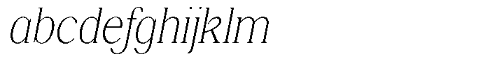 Shequan Soft Shequan Thin Semi Condensed Italic FONT