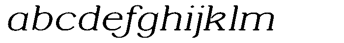 Shequan Soft Thin Exp Italic FONT