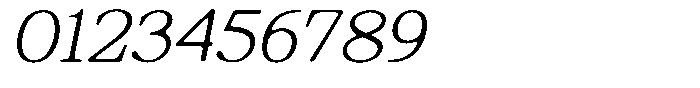 Shequan Soft Thin Italic Font OTHER CHARS