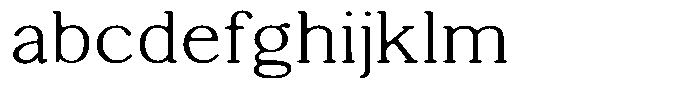Shequan Soft Thin Semi Expanded FONT