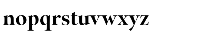Sherborne Bold Display Font LOWERCASE