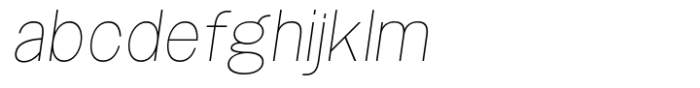 Sherian Thin Oblique FONT