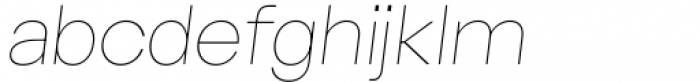 Sherika Italic Variable Font LOWERCASE